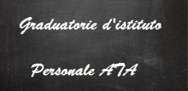 275_Pubblicazione graduatorie PROVVISORIE di circolo e di istituto di III fascia del personale ATA valide per il triennio 2024-2027 